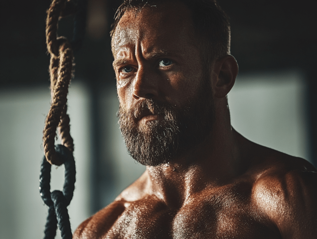 A picture of Klirke training crossfit