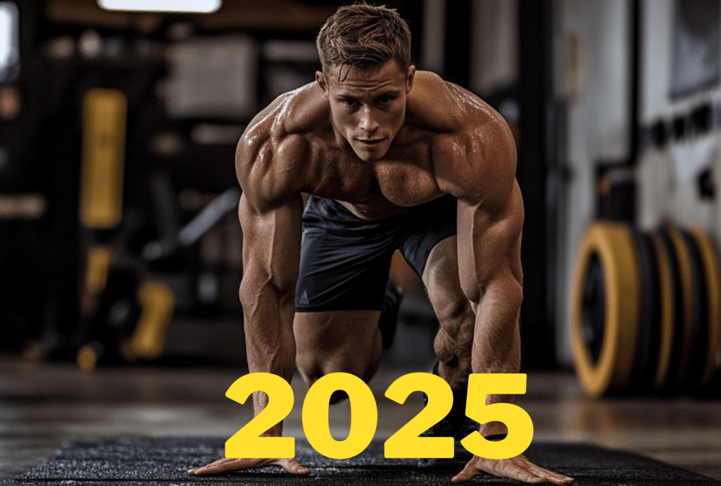 A guy ready to Train in Hyrox 2025