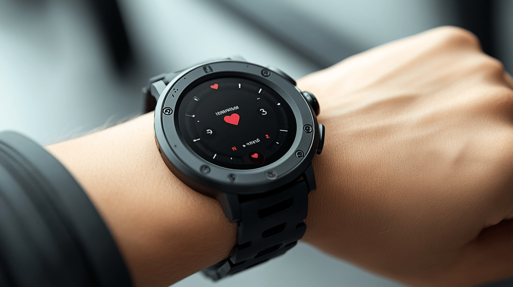 An image of a sport watch, which is not essential for Hyrox, but can help