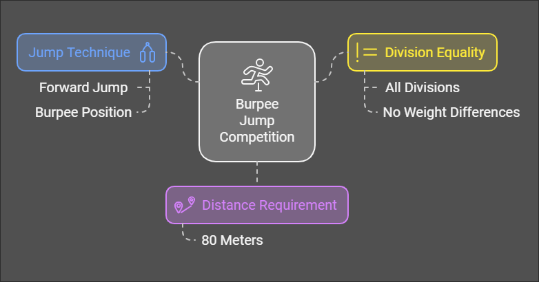 Hyrox Burpee Broad Jump detail