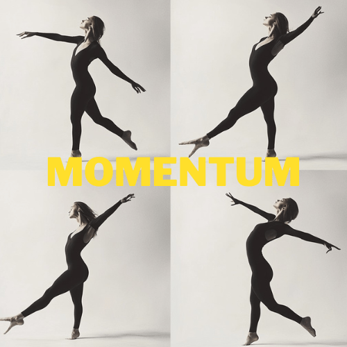 Girl dancing with endless flow