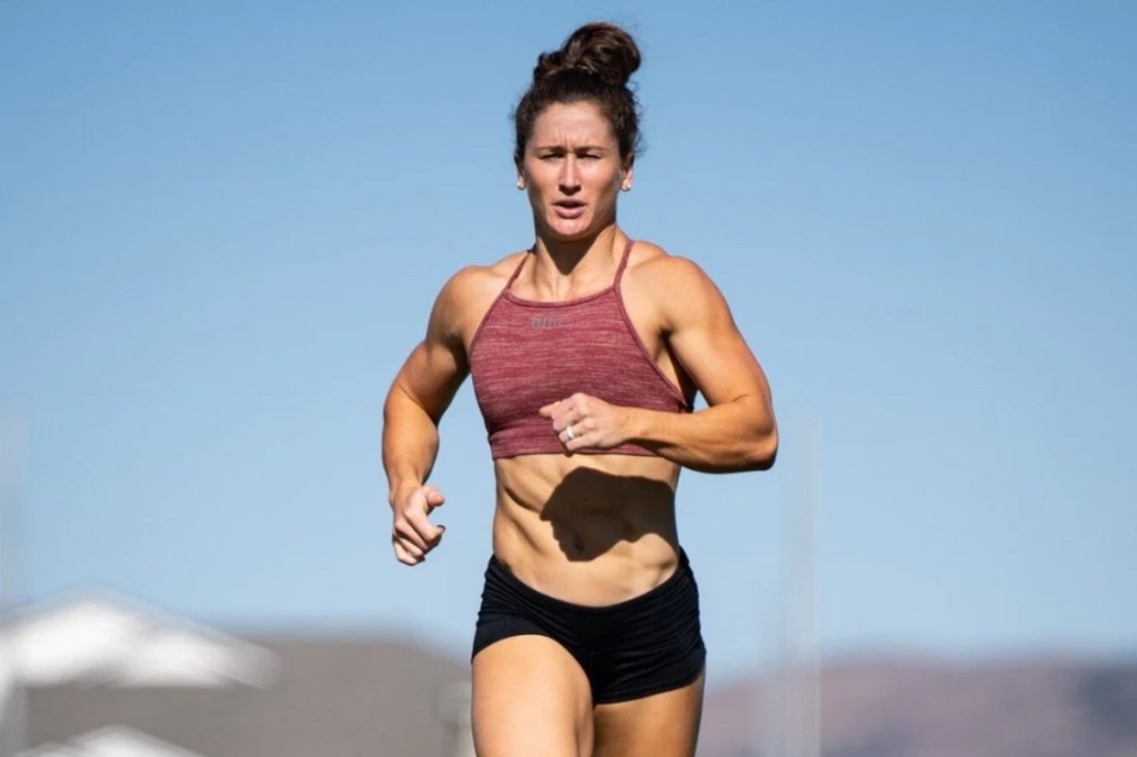 Tia-claire Toomey running